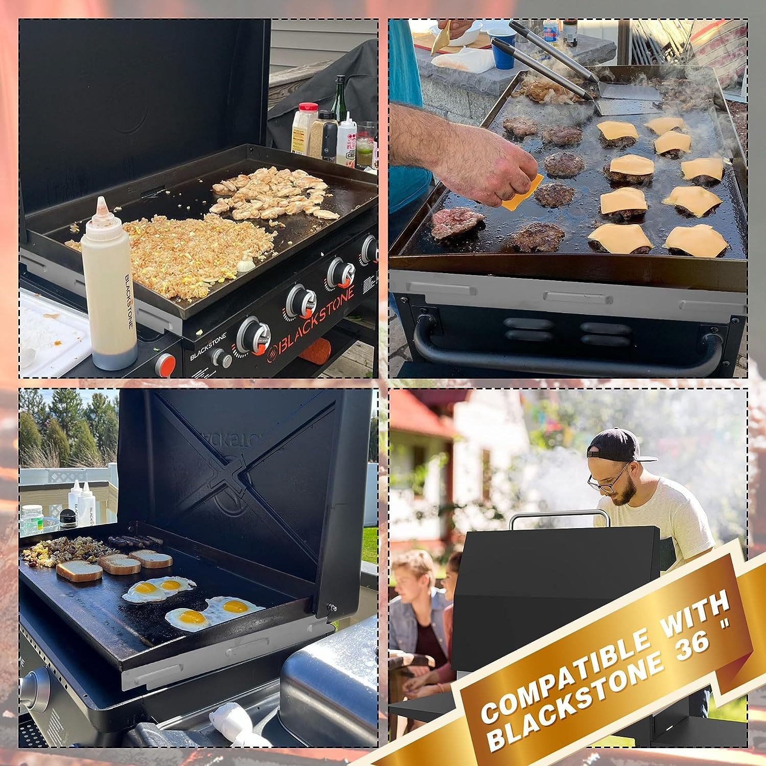 17 22 28 36 inch windshield 430 stainless steel windshield side grill accessories barbecue windshield