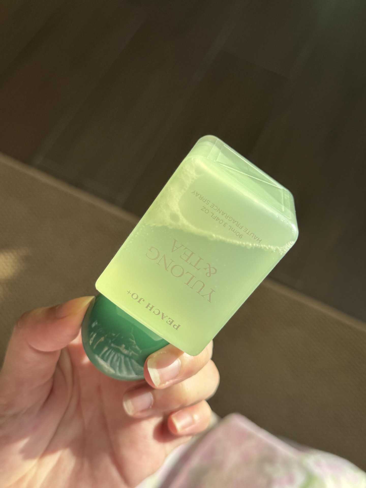 Peach Jo+ Tea + Green Jasmine Is so Fragrant, Yulong Tea Has a Long-Lasting Fragrance, Fresh Clothing Fragrance Spray, Women's Perfume