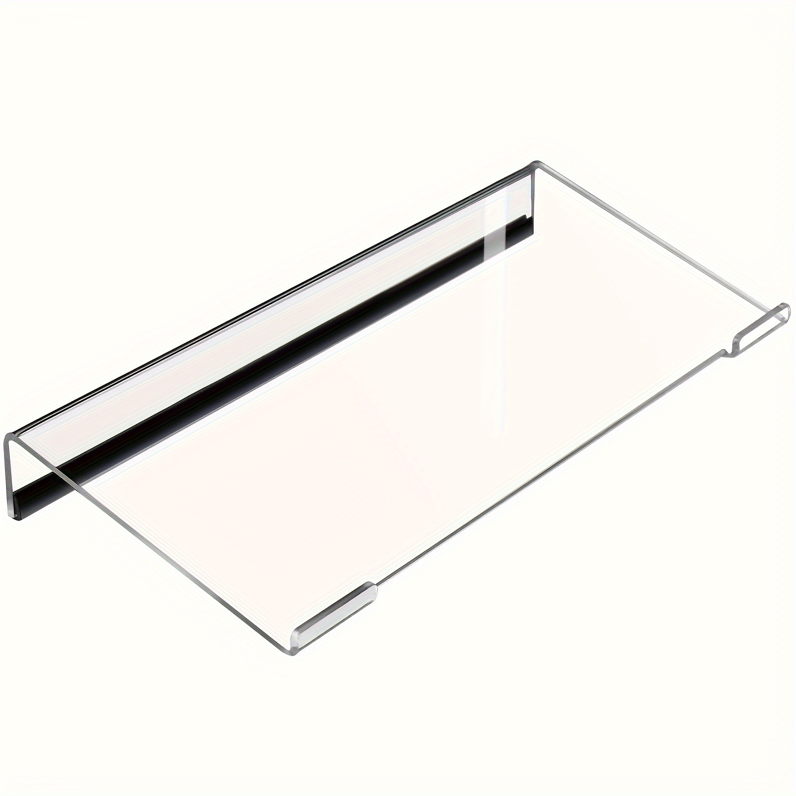 Cross-border acrylic keyboard rack factory direct electronic product display rack curved bracket acrylic keyboard holder