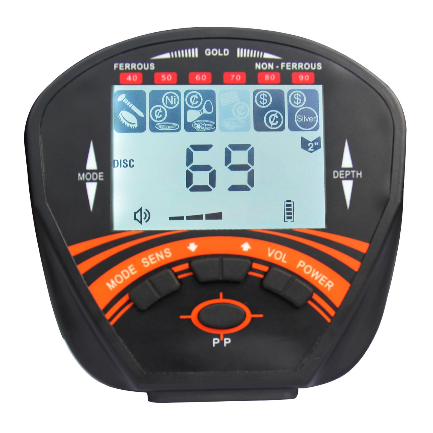 New MD-810 handheld metal detector gold silver copper iron treasure detector high precision outdoor treasure detector