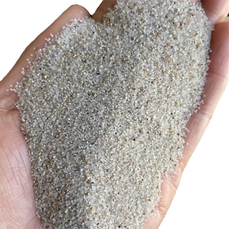 Round Capsules Sand Manufacturer Wholesale Oil Field Fracturing Water-Washed Dust-Free Sea Sand Artificial Beach Quartz Sand Desert Sand Complete Specifications