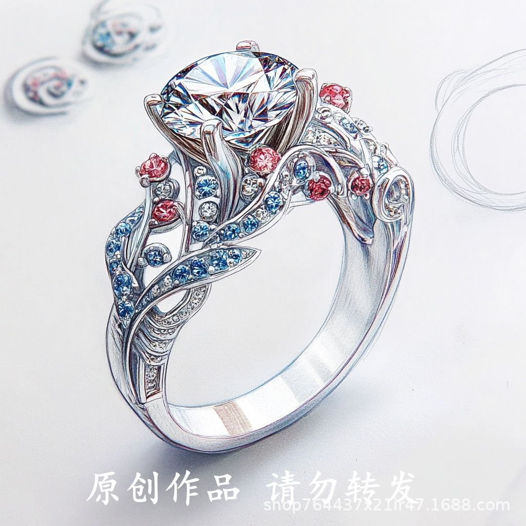 Necklace Customized S925 Silver Necklace Customized Jewelry Customized Ring Earrings Bracelet Jewelry Design Customized