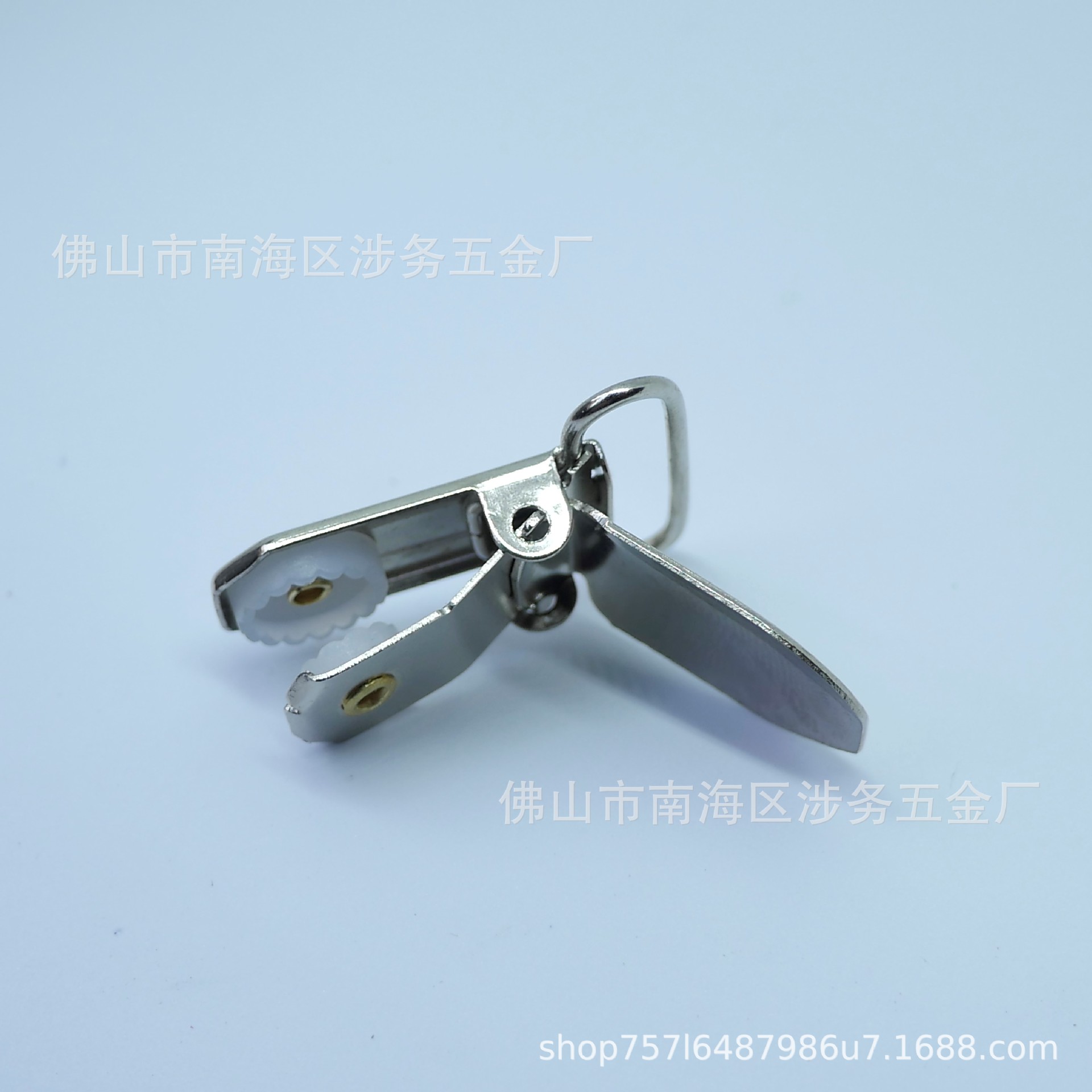 Foshan Factory Direct Duckbill Buckle Strap Clip Fixed Clip Metal Non-slip Clip Spot Straight Hair