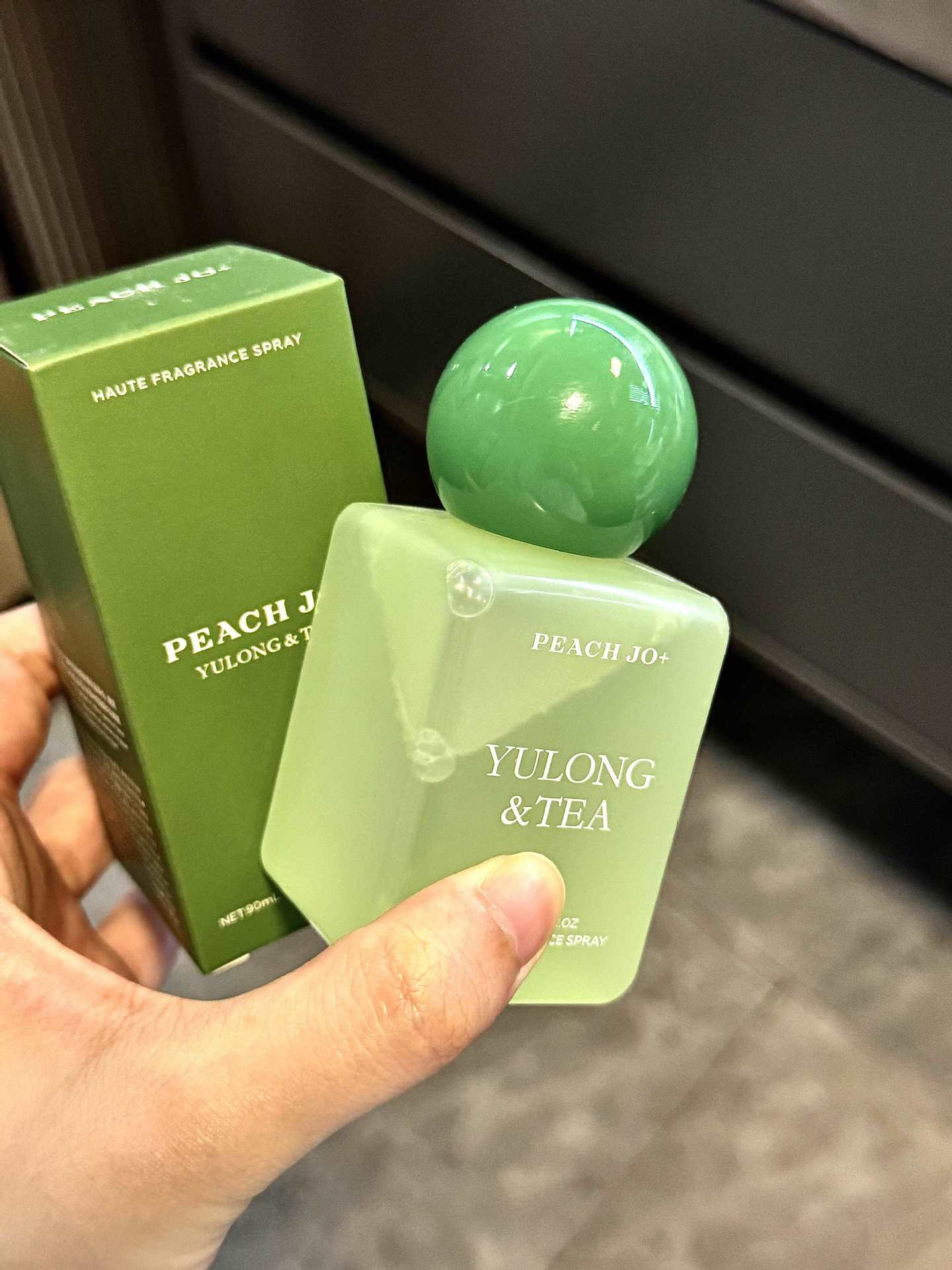 Peach Jo+ Tea + Green Jasmine Is so Fragrant, Yulong Tea Has a Long-Lasting Fragrance, Fresh Clothing Fragrance Spray, Women's Perfume