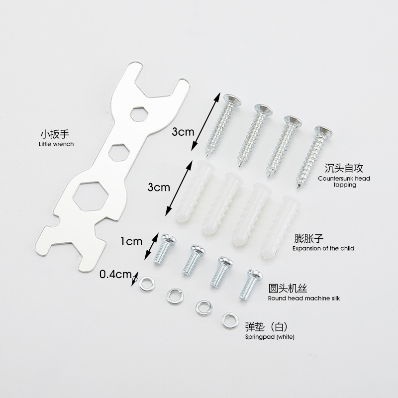 14-24 inch computer monitor bracket thickened wall-mounted LCD TV rack adjustable rotating TV bracket