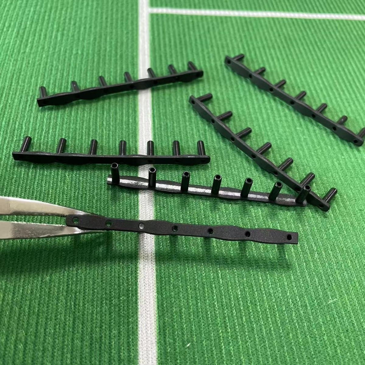 Badminton Racket String Guard Nails Four-Link, Six-Link, Seven-Link, Eight-Link, 11-Link String Guard Tube Tianfu 99 White Tiger Pattern Dzs Nail