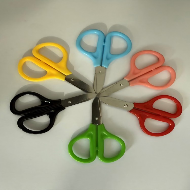 Оптовые мини-ножницы для детей, ручная работа, безопасные маленькие ножницы из нержавеющей стали, набор для шитья