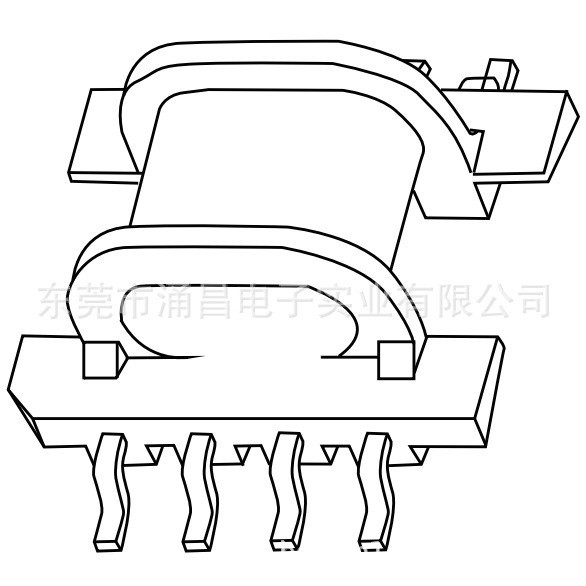 Manufacturer Wholesale Epc17 Skeleton High Skeleton Epc-17 Plug-In Horizontal 5+5 Skeleton Manufacturer Supply