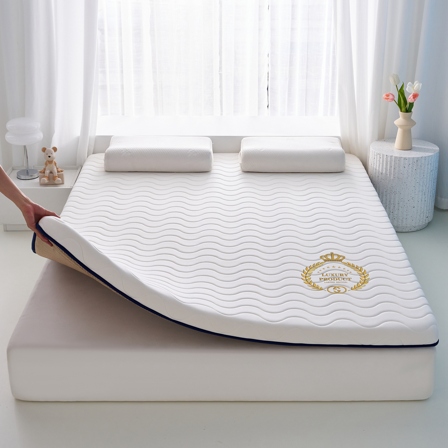 Household Mattress Bedroom Hard Cotton Mattress Student Dormitory Single Bed Mattress Lightning Warehouse