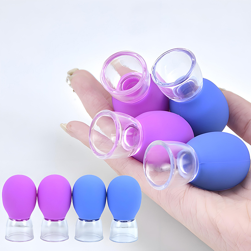 Face Sliding Cage Multifunctional Vacuum Negative Pressure Cupping Scraping Cage Eye Collar Conditioning Collar Silicone Cupping