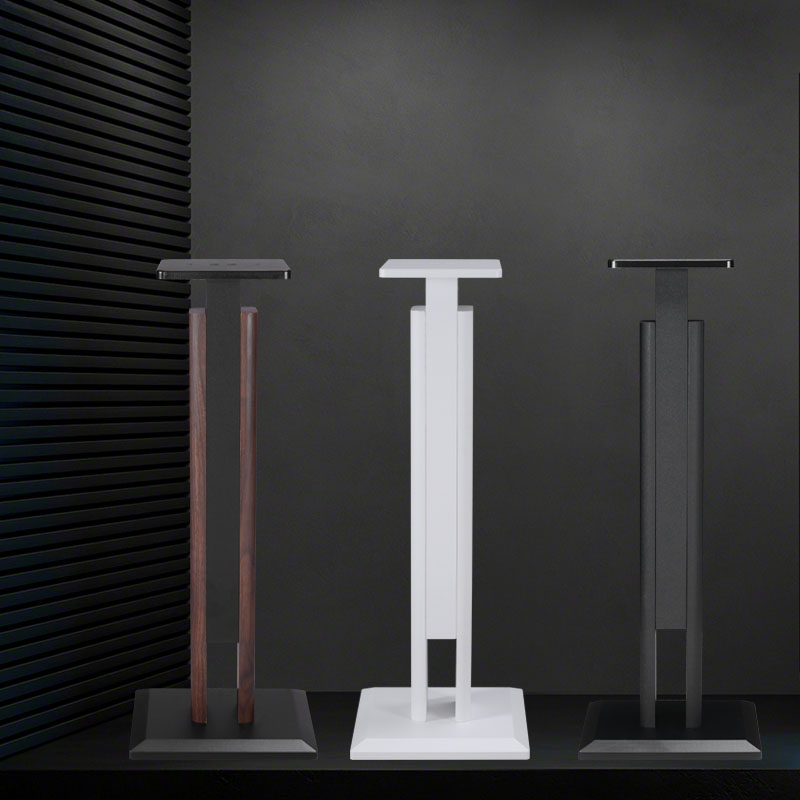 HHZLI Sound Haili Speaker Bracket Surround Audio Rack Floor Shelf Solid Wood Bookcase Foot Stand Wooden HIFI