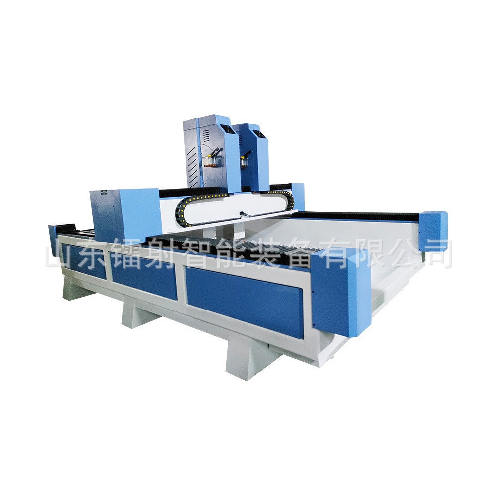 Factory Direct Supply of Non-Standard Special-Shaped 1825 Double-Head Independent Heavy-Duty Stone Engraving Machine Relief Background Wall Engraving Machine