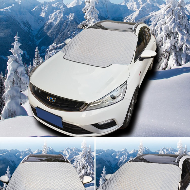 Cross-Border Car Snow Cover, Magnetic Snow Shield, Anti-Freeze, Sun Protection, Snow Protection, Thickened Magnetic Snow Shield
