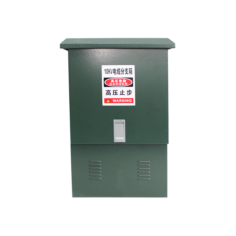 DFW-12/630 high voltage European cable branch box 10kv one-in-one-out stainless steel outdoor distribution box iron shell