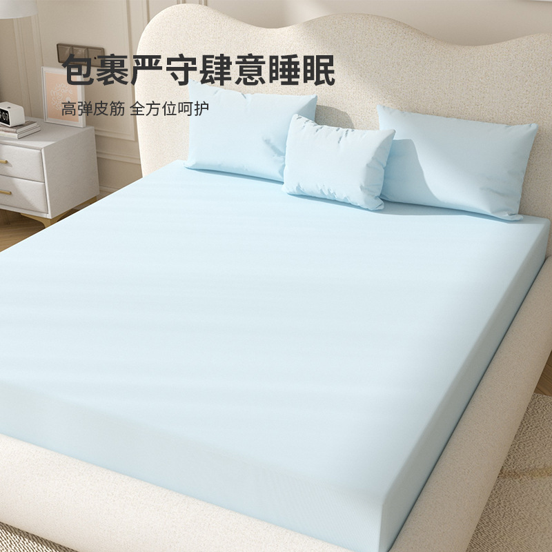 Disposable Bed Sheet Quilt Cover Pillowcase Bed Hat Double Four-piece Set Travel Hotel Dirty-separated Sterilized Non-washable Bedding