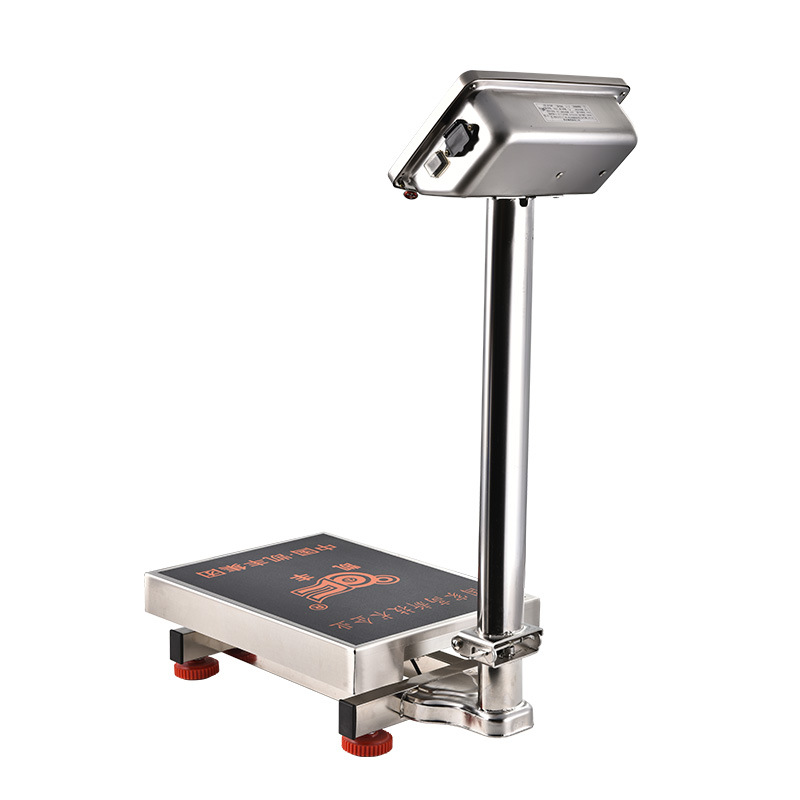 Electronic Platform Scale, All Stainless Steel, Waterproof, 150kg, Kai Feng Large Scale, Commercial Waterproof Digital Display