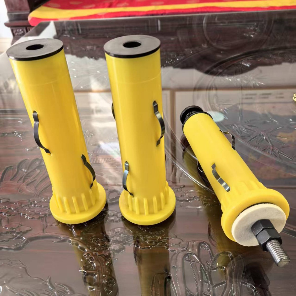 Single-Sided Fixed Shaping Tension Cylinder Core Tension Cylinder Shaft Tension Yarn Frame Cylinder Shaft Tube Rack Tension Cylinder Tensioner