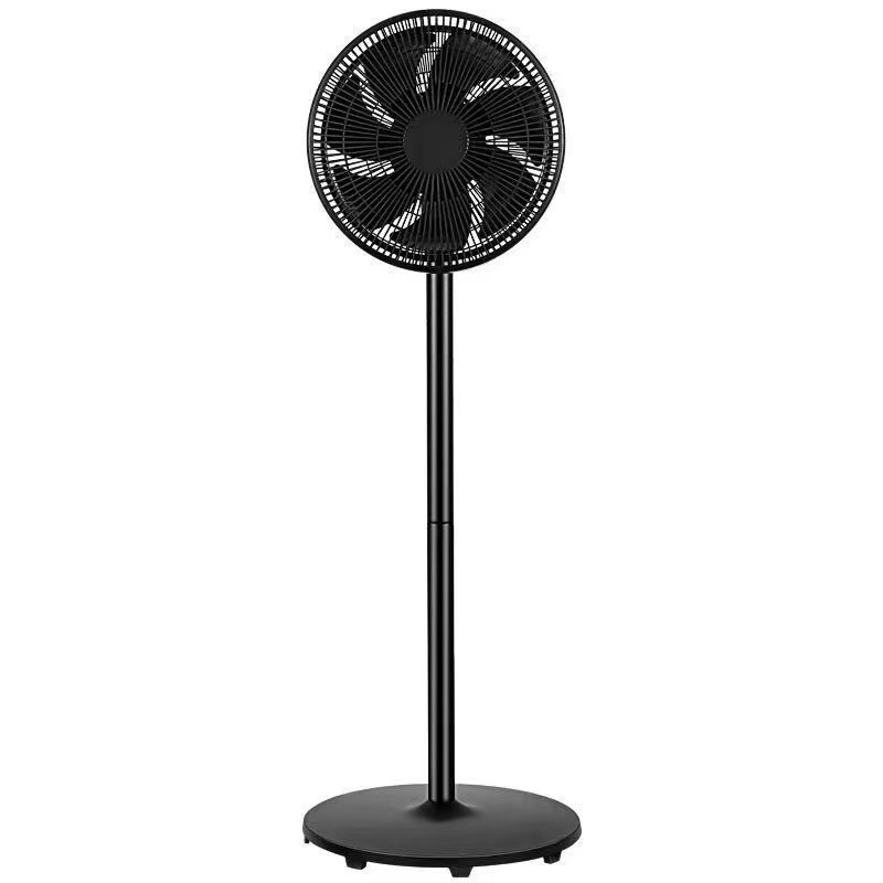 Solar Rechargeable 16inch Floor Fan for Home Use Solar Fan Dc8-12V Power Outage Outdoor Emergency Led