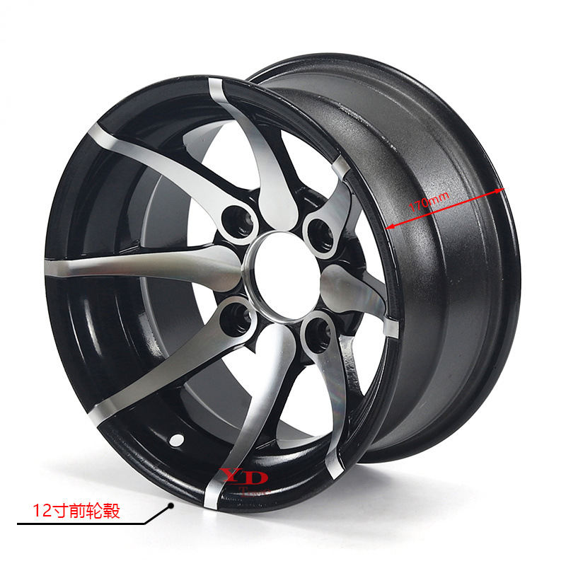 Atv Atv Off-Road Vehicle Kart 12inch Aluminum Alloy Wheel Hub 25X 8-14.5inch X 10-12inch Aluminum Wheel Rim