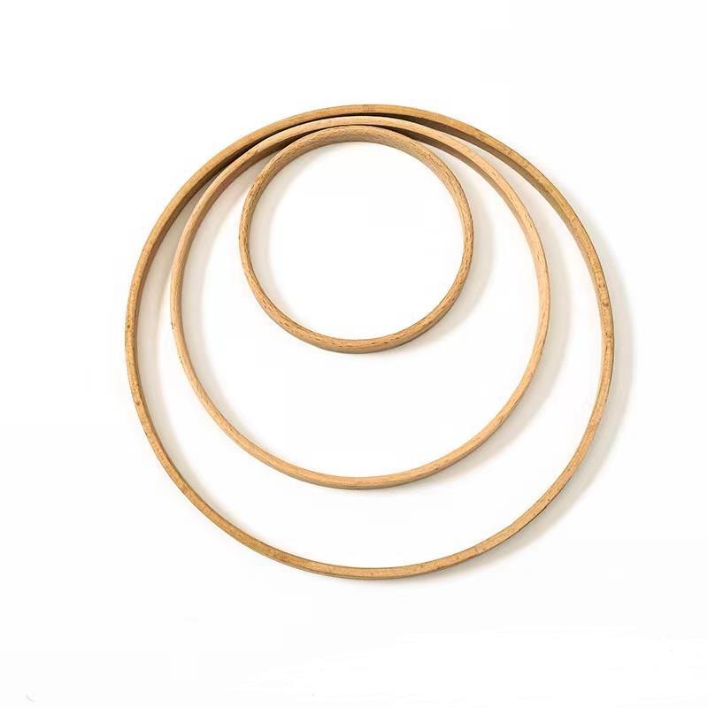 Factory batch DIY embroidery hair round Beech embroidery stretch cross stitch tools stamp hand embroidery solid wood embroidery frame can be