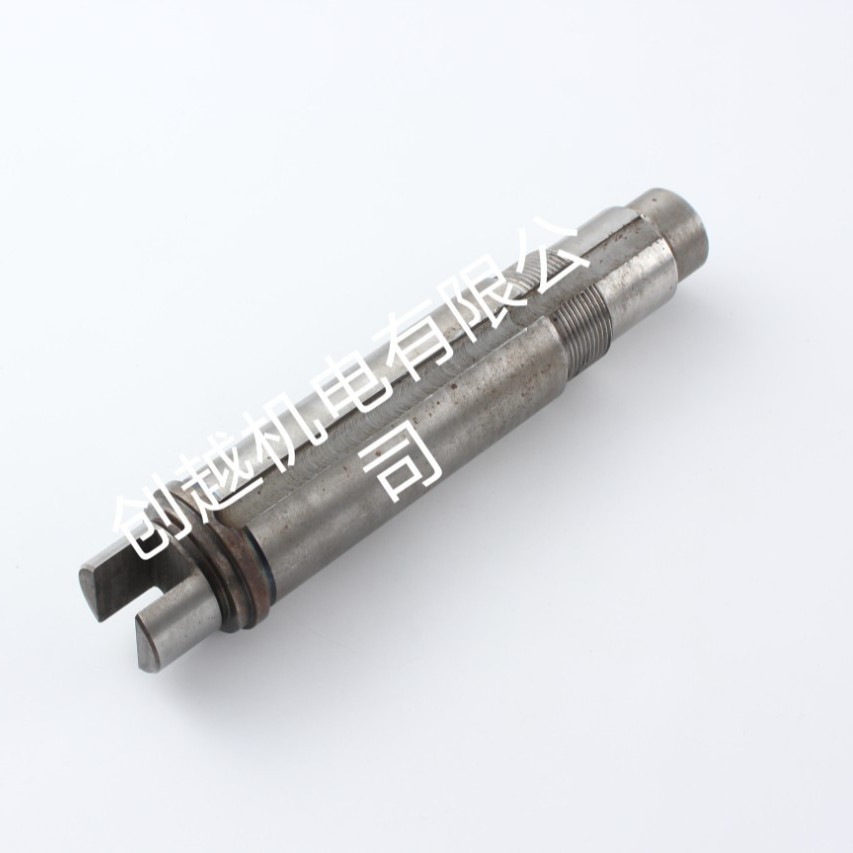 CNC lathe milling machine finishing automobile motor shaft connecting shaft production