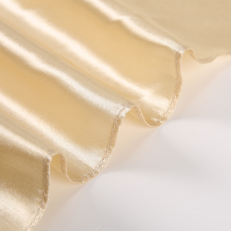 Solid Color 60 Square Scarf, Single Color Imitation Silk Square Scarf, Plain Glossy Satin Scarf, Customized by Manufacturer