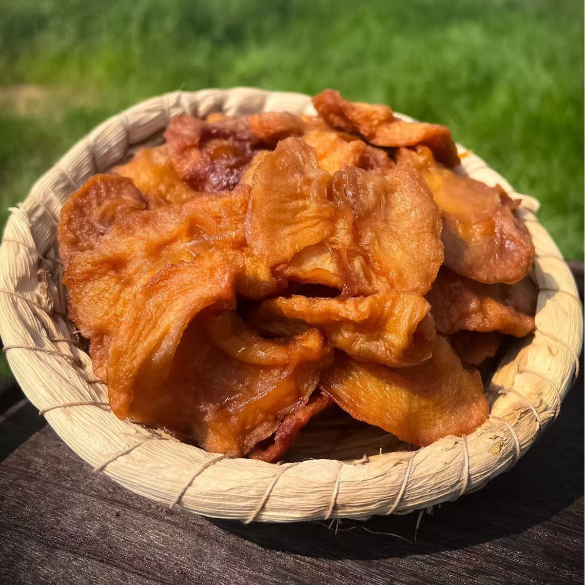 Futian Pavilion Dried Apples Three Steamed Three Sun-Dried Steamed Apples Selected Red Fuji Snacks 0 Sucrose 0 Additives Dried Apples