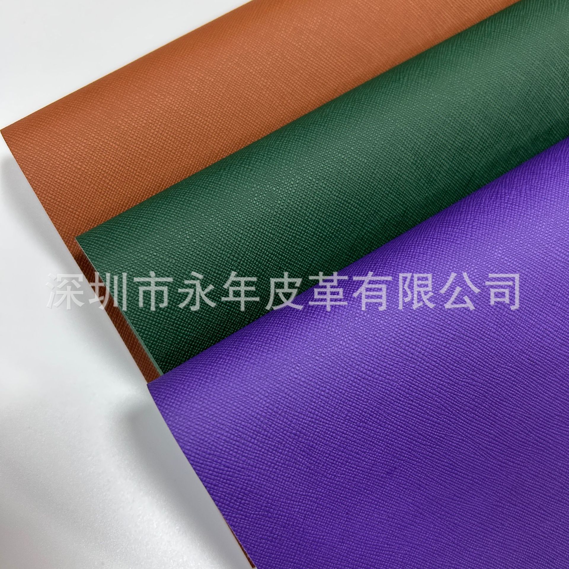 Pressed cross pattern spot wholesale notebook photo album recipe cover packaging Pressed matte small cross pattern PU leather