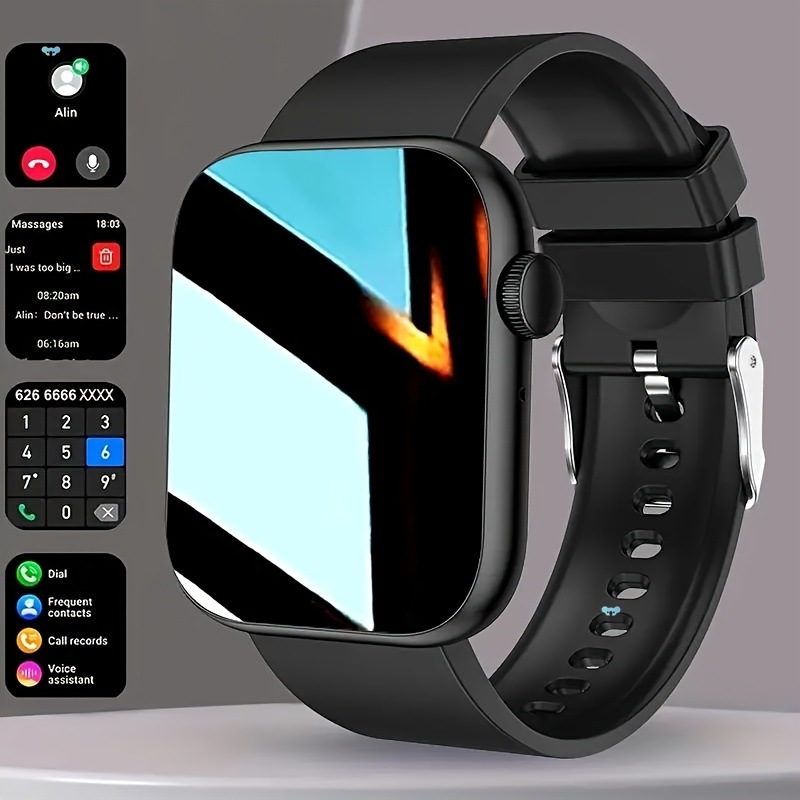 2024 Hot New 2.01 Inch Touch Screen Dual Band Smartwatch Cross-Border