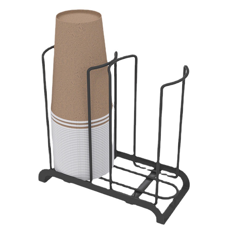 Internet-red Creative Disposable Paper Cup Holder Household Multifunctional Disposable Cup Taker Coffee Tea Cup Holder