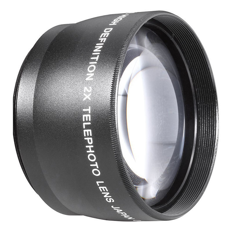 55MM 2X distance increasing lens additional lens suitable for Pentax Nikon Sony 18-55 lens