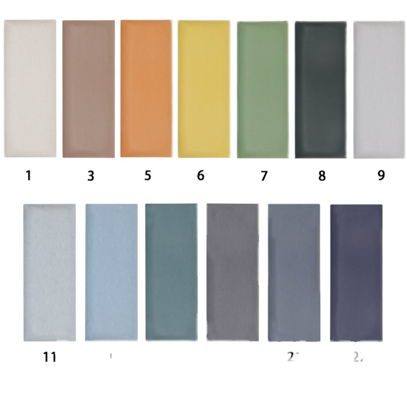 Technology Cloth Bedside Soft Bag Self-Adhesive Tatami Wall Surround Soft Bag Bed Surround Kidsren's Anti-Collision Soft Bag Wall Sticker Backrest Custom-Made