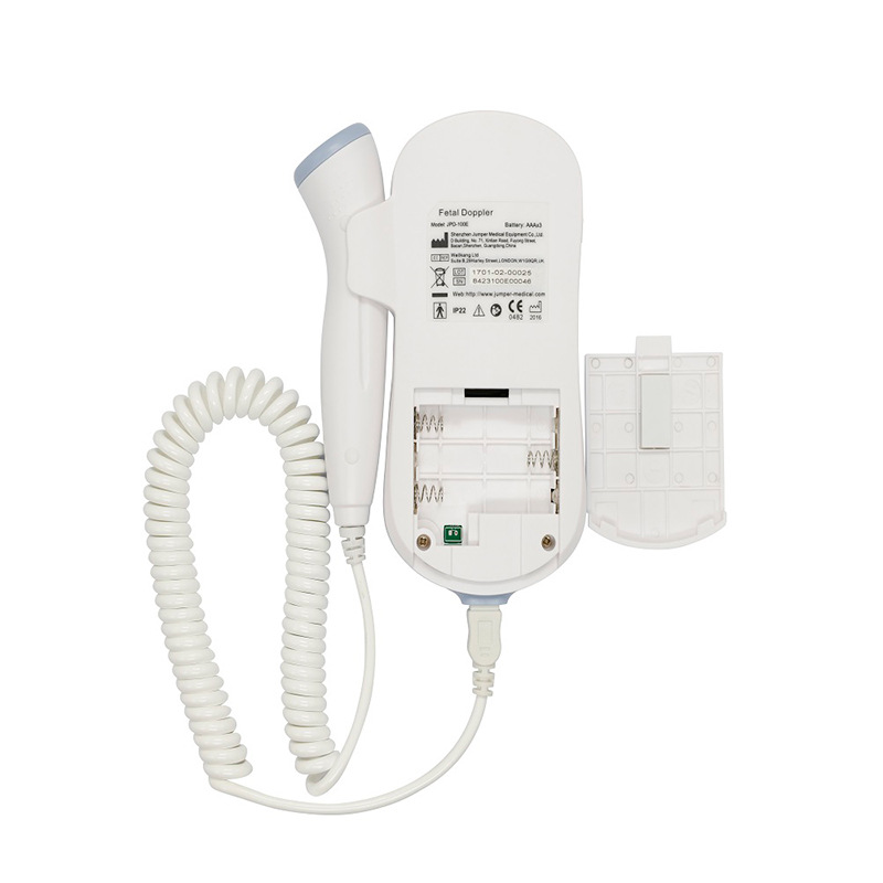 Jumper Export Cross-Border Export Fetal Heart Rate Meter English Packaging Fetal Doppler Jpd-100E