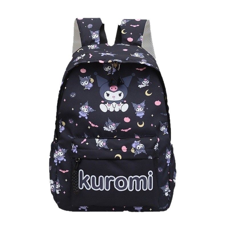 Cross-border New Student Schoolbag Large Capacity Sanrio Printed Junior Senior high school College Students Casual Simple Backpack