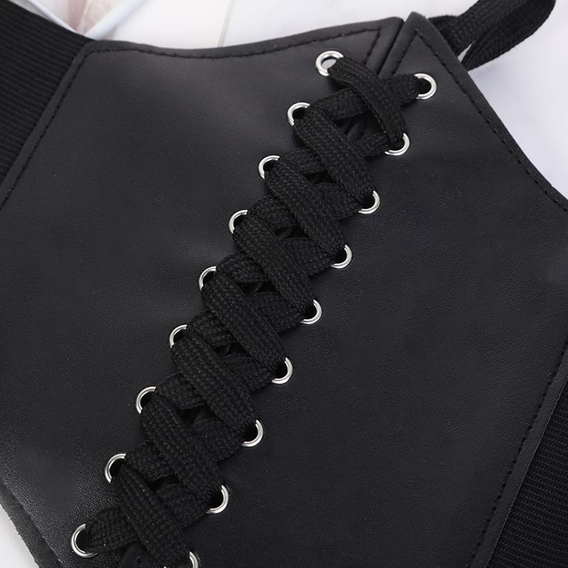 Factory Sale Women's Elastic Belt Fashion Elastic Wide Waist Seal New Casual Dress Decorative Black Belt