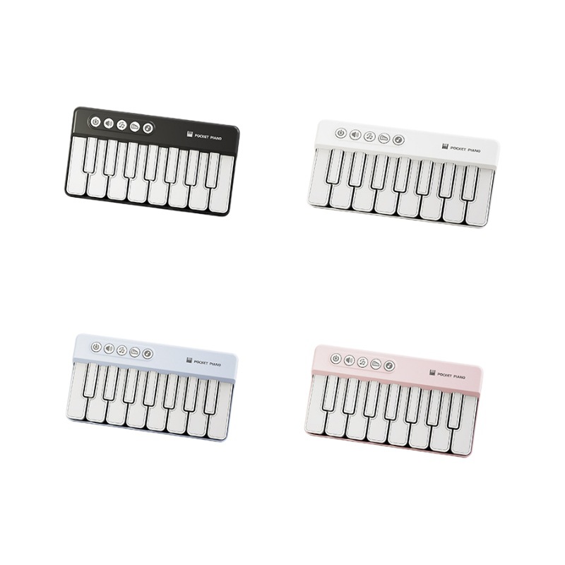 Mini Pocket Electronic Music Music Equipment for Children Beginners Multi-functional Small Piano Portable Boys and Girls Toys