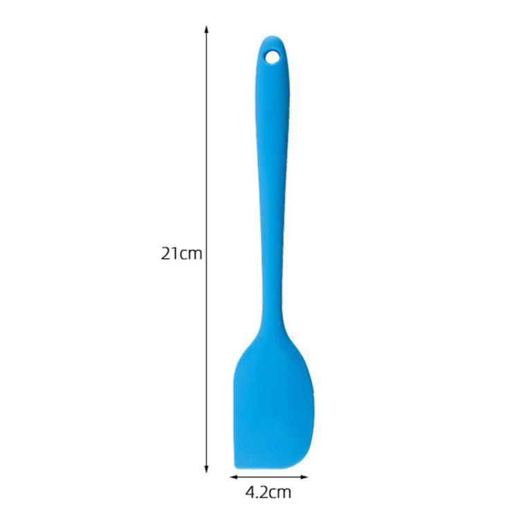 in stock thickened large small size silicone scraper all-in-one food grade silicone spatula cream cake mixing knife