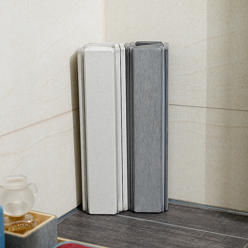 Diatom Mud Leaflet Folding Floor Mat Rectangular Strip Non-cleaning Absorbent Floor Mat Quick-drying Non-slip Kitchen Bathroom Floor