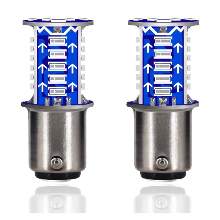 New motorcycle burst brake light 1157-3014-30smd electric car burst brake light