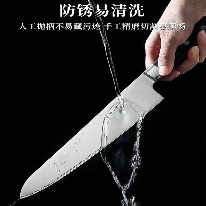 Tengjiro Beef Knife Sushi Knife Cooking Knife Bayonet Knife Bar Fruit Knife Chef Knife Split Knife Beef Knife West Chef Knife