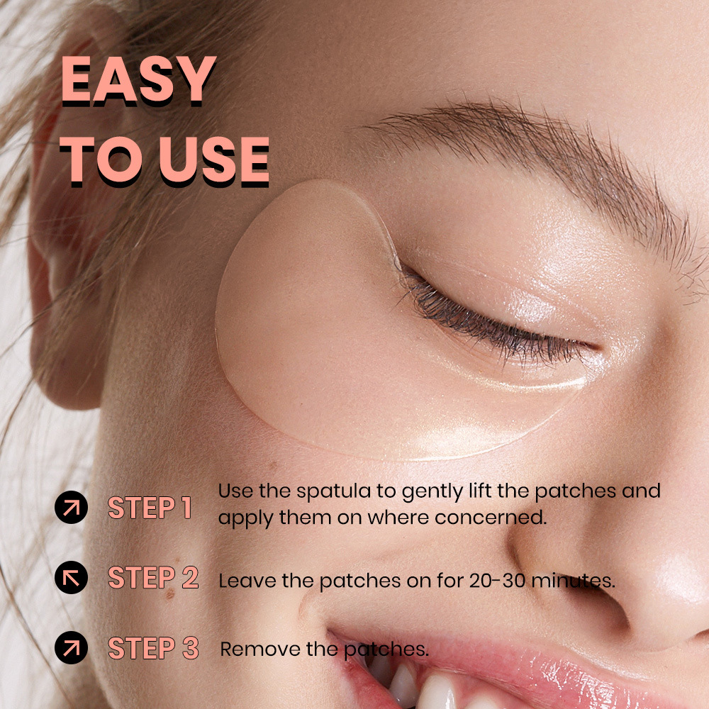 Koec Ginseng Rejuvenating Eye Mask Multi-Collagen Hydrogel Eye Patch 60 Hydrating Eye Care Anti-Wrinkle Eye Mask