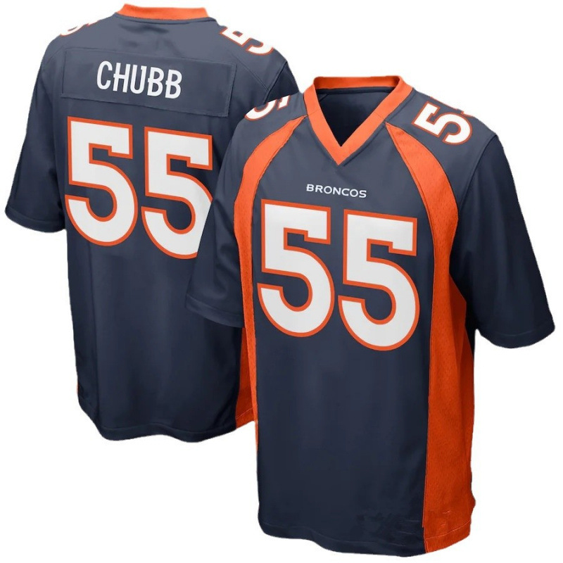 Broncos Jersey Broncos Embroidered Football Uniform Foreign Trade Wholesale 3 # Wilson 30 #   5 #   2 #