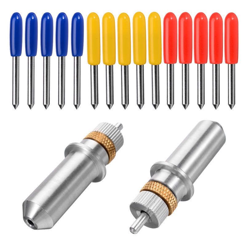 in stock Wholesale Saibaoliyu Carving Machine Knife Holder Roland Reflective Film Computer Carving Knife Tools suit Foreign Trade Batch