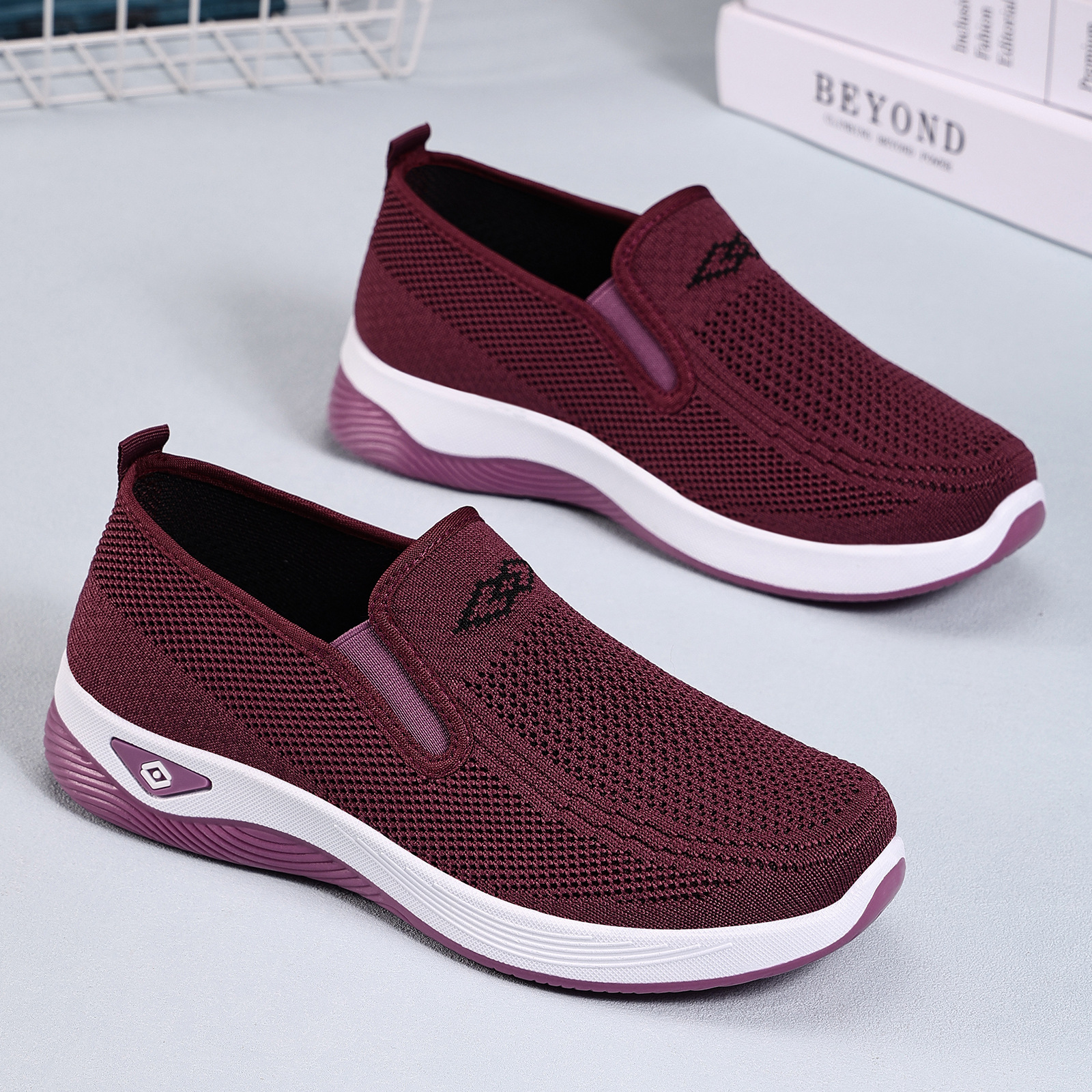 Туфли для женщин осенью, универсальные и удобные, легкие и комфортные туфли для мам среднего и пожилого возраста