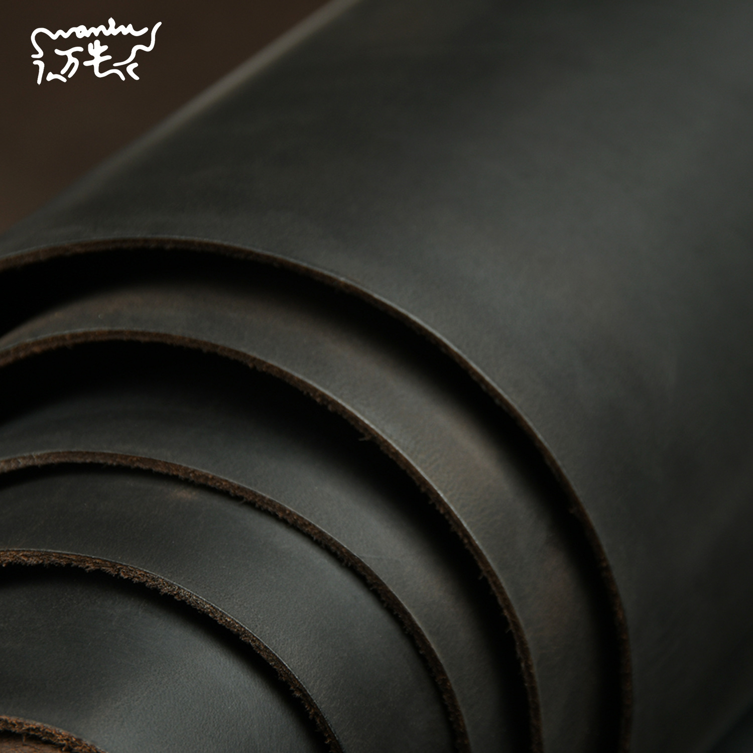 Ready Supply Direct Sales Crazy Horse Leather First Layer Genuine Cowhide Retro Genuine Cowhide Handmade DIY Shoe Materials Luggage Leather Goods