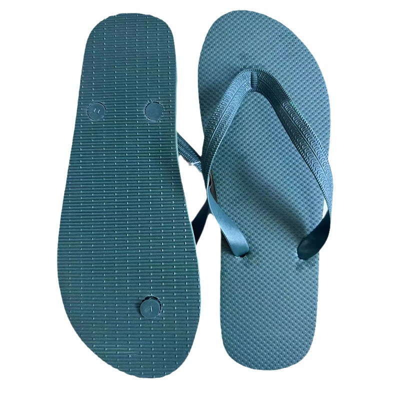 Summer Unisex Flip Flops Outer Wear Clip-on Sandals Outdoor Casual Beach Slippers Couples Solid Color Flip Flops