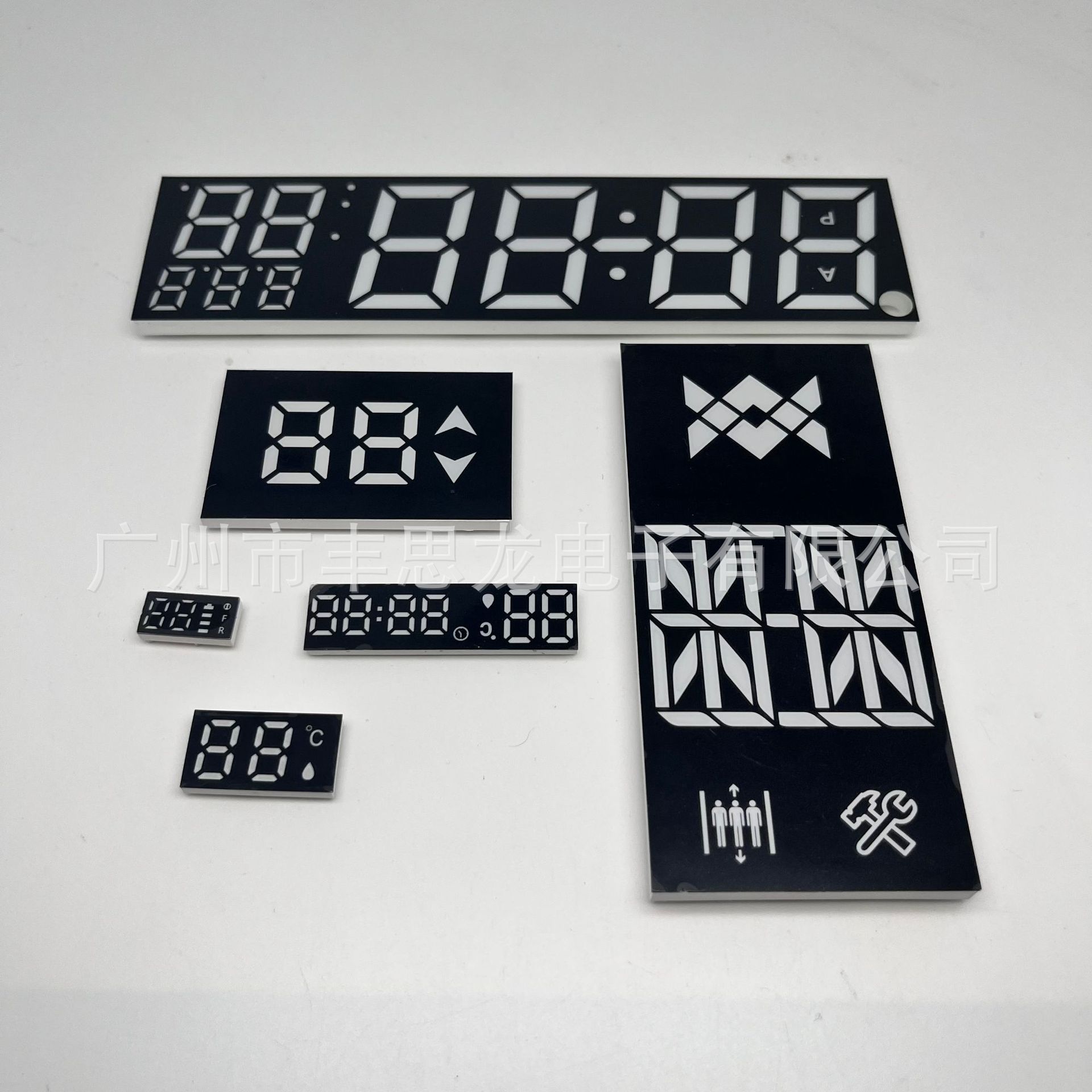 Mold Opening Custom Led Digital Tube Shell Kit Display Color Screen Plastic Shell + Diaphragm