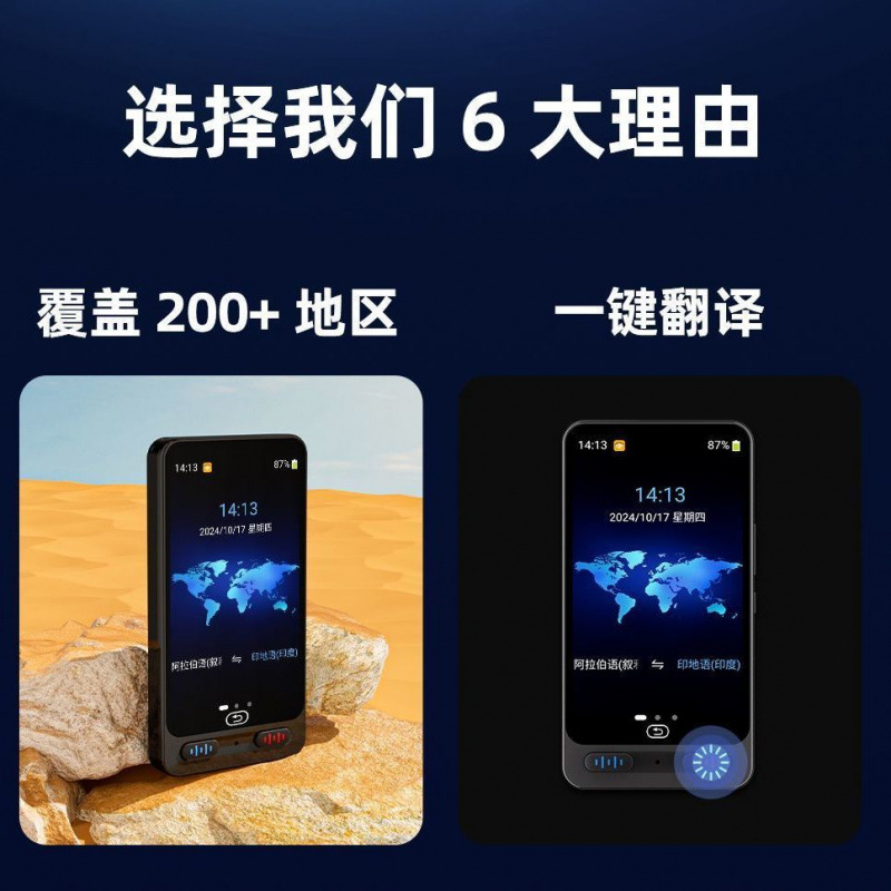 Intelligent Offline Translator, a Travel Artifact for Traveling Abroad, Real-Time Multi-Language English Voice, Photo Taking, Simultaneous Translation