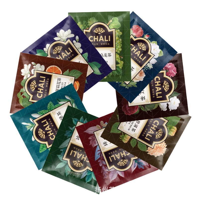 Tea Bags for Black Tea, Green Tea, and Jasmine, Individually Packaged, Wholesale for Hotels and Commercial Use