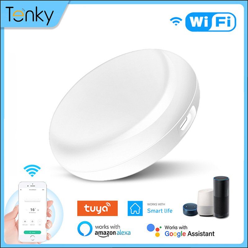 Умный инфракрасный WiFi пульт дистанционного управления, универсальный пульт для телевизора, ТВ приставки, кондиционера